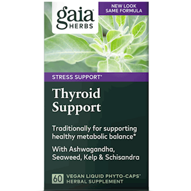 Gaia Herbs Thyroid Support 60 lvcaps