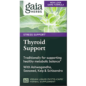 Gaia Herbs Thyroid Support 60 lvcaps