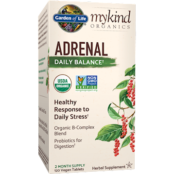 Garden of Life Adrenal Daily Balance Organic 120 vtabs