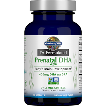 Garden of Life Dr. Form Prenatal DHA vegan 30 softgels