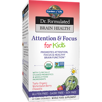 Garden of Life Dr. Formulated Attention Kids 60 tabs