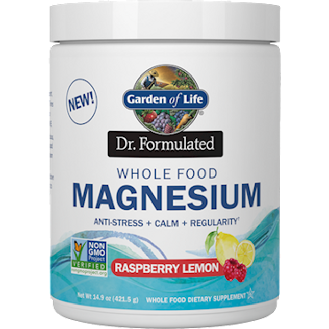 Garden of Life Dr. Formulated Magnesium Rasp Lem 14.9oz