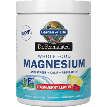 Garden of Life Dr. Formulated Magnesium Rasp Lem 14.9oz
