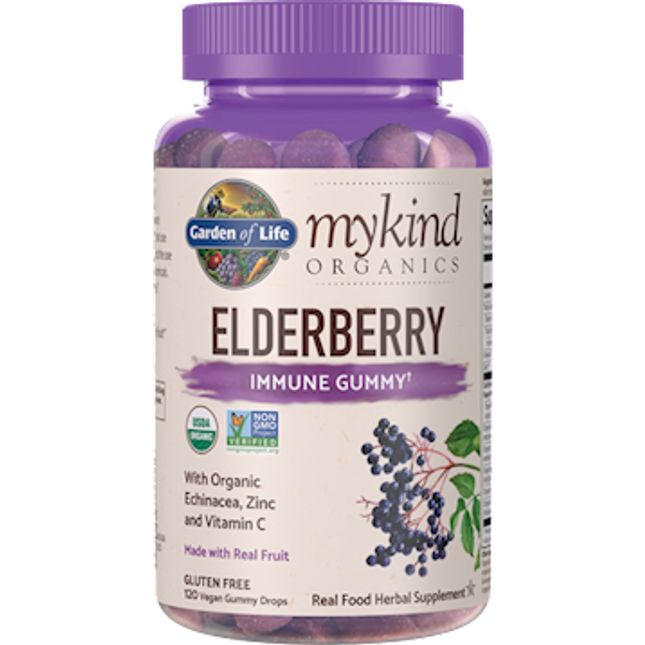 Garden of Life Elderberry Organic 120 gummies