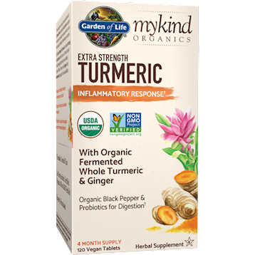Garden of Life Extra Strength Turmeric Org. 120 vtabs