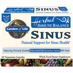 Garden of Life Immune Balance Sinus 60 vcaps