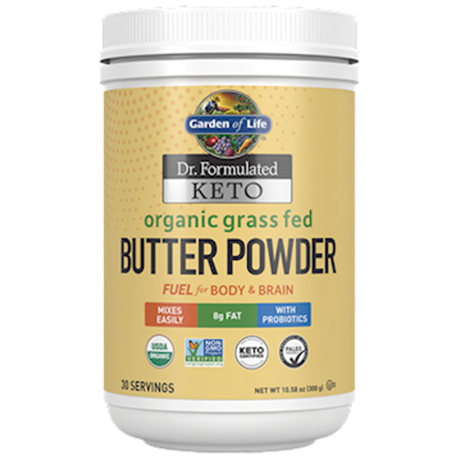 Garden of Life Keto Org Grass Fed Butter Powder 30 serv