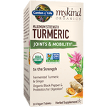 Garden of Life Maximum Strength Turmeric, Org 30 vtabs