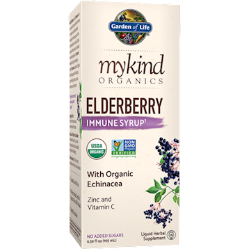 Garden of Life MyKind Org Elderberry Syrup 6.5 fl oz