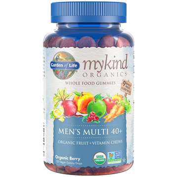Garden of Life Mykind Men's 40+ Multi-Berry 120 Gummy
