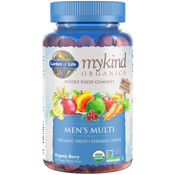 Garden of Life Mykind Men's Multi-Berry 120 Gummy Drops