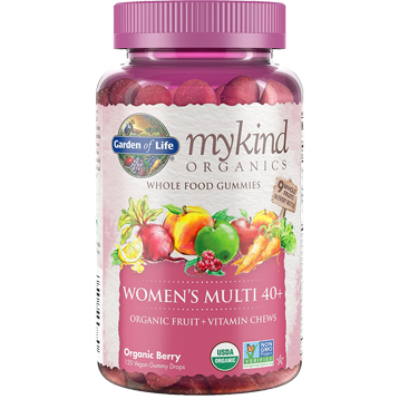 Garden of Life Mykind Women's 40+ Multi-Berry 120 Gummy