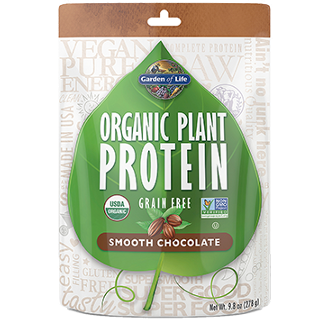 Garden of Life Organic Plant Protein Chocolate 10 oz