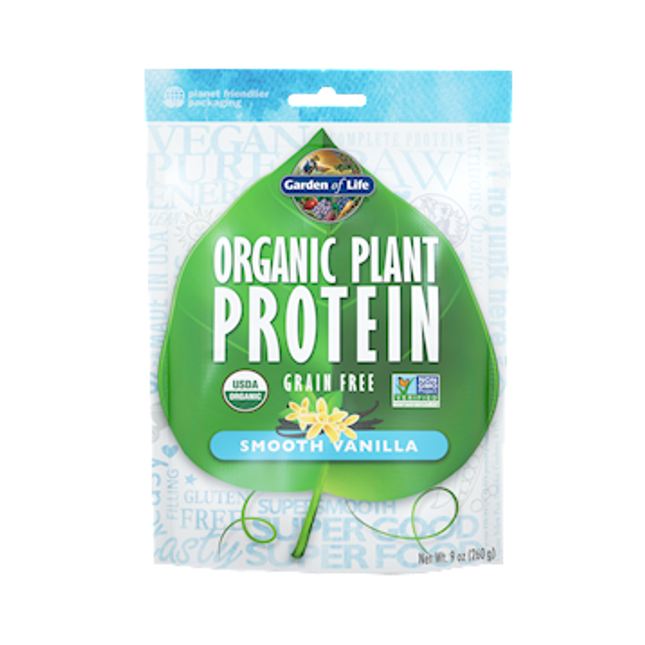 Garden of Life Organic Plant Protein Vanilla 10 oz