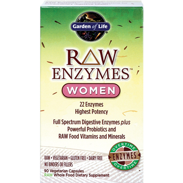 Garden of Life RAW Enzymes Women 90 vcaps