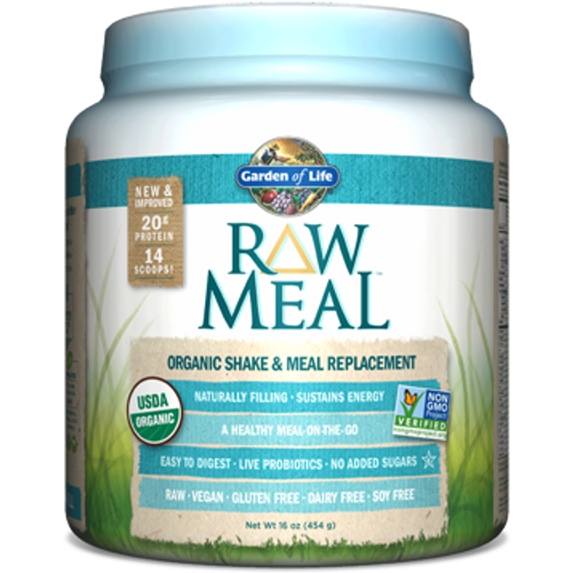 Garden of Life RAW Organic Meal Original 16 oz
