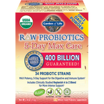 Garden of Life RAW Probiotics 5 Day Max Care 2.4 oz