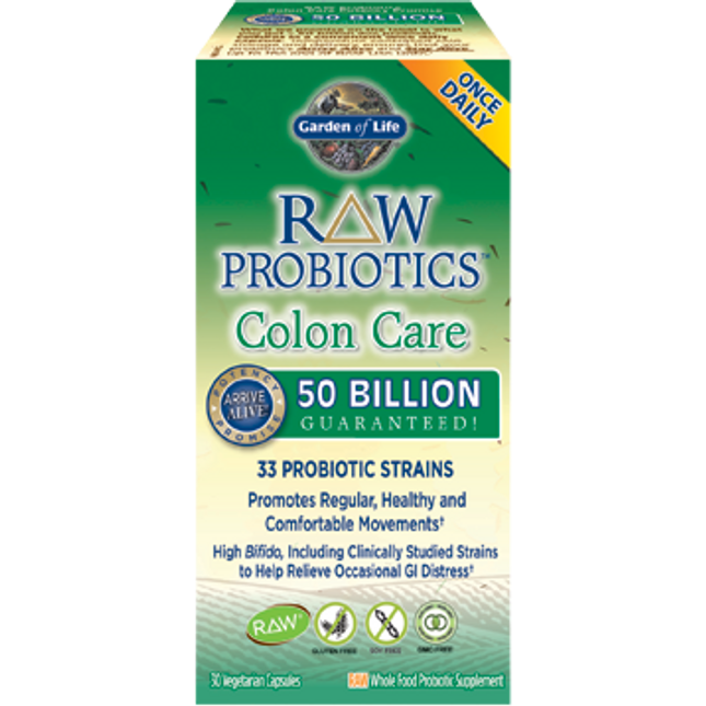 Garden of Life RAW Probiotics Colon Care 30 vcaps
