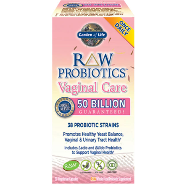 Garden of Life RAW Probiotics Vaginal Care 30 vcaps
