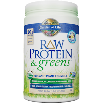 Garden of Life RAW Protein and Greens Vanilla 20 serv