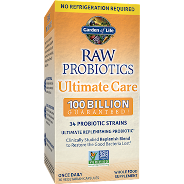 Garden of Life Raw Probiotics Ultimate Care ST 30vegcap