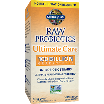 Garden of Life Raw Probiotics Ultimate Care ST 30vegcap