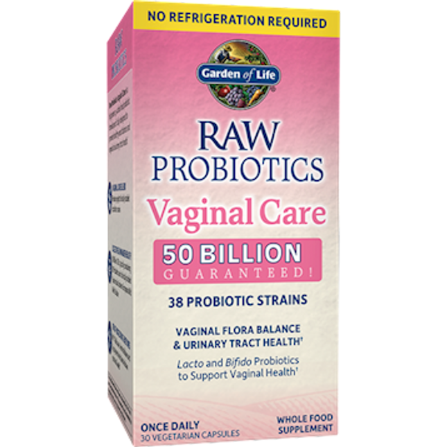 Garden of Life Raw Probiotics Vaginal Care ST 30vegcap