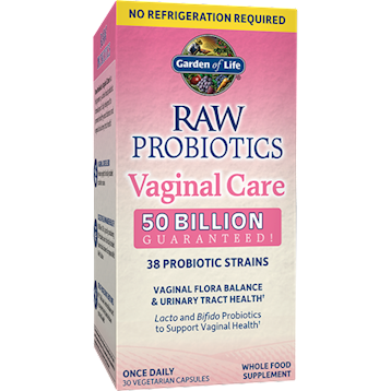 Garden of Life Raw Probiotics Vaginal Care ST 30vegcap