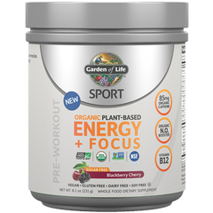 Garden of Life Sport Sport Org PreWorkout E+F SF BBChrr 231g