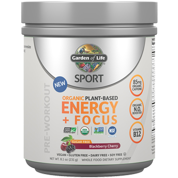 Garden of Life Sport Sport Org PreWorkout E+F SF BBChrr 231g
