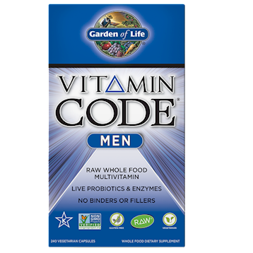 Garden of Life Vitamin 50 & Wiser Men's Multi 240 caps