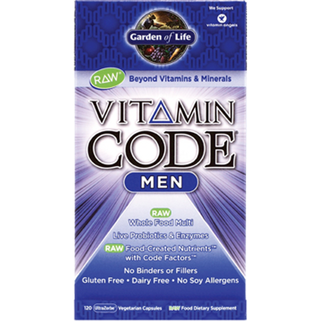 Garden of Life Vitamin Code Men 120 vcaps