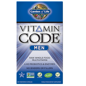 Garden of Life Vitamin Code Men's Multi 240 caps