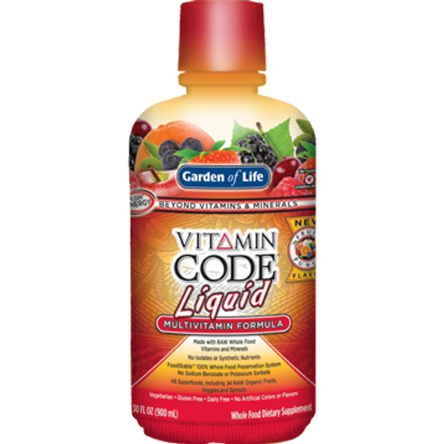 Garden of Life Vitamin Code Multi Fruit Punch 30oz