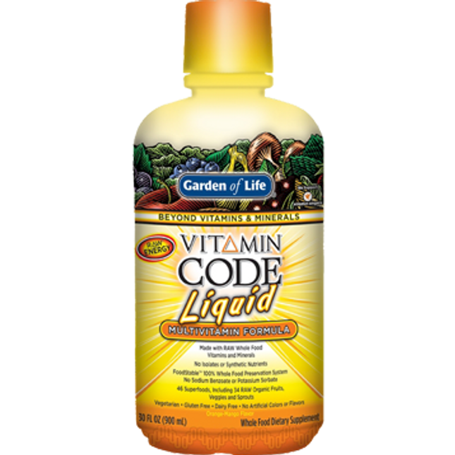 Garden of Life Vitamin Code Multi Orange Mango 30oz
