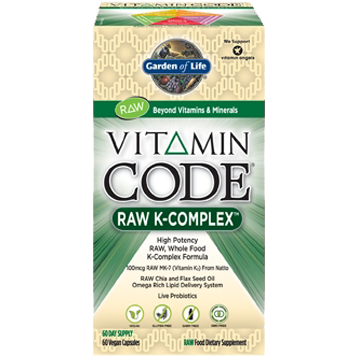 Garden of Life Vitamin Code RAW K-Complex 60 vcaps
