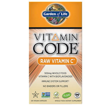 Garden of Life Vitamin Code Raw Vitamin C 120 vegcaps