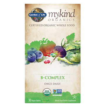 Garden of Life mykind Organics B-Complex 30 tabs