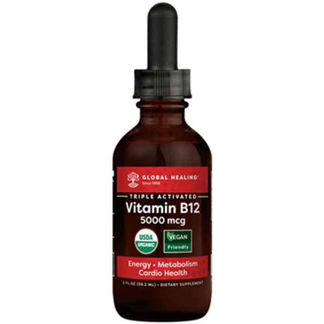 Global Healing Triple Activated Vitamin B12 2 oz