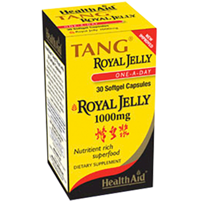 Health Aid America Tang Royal Jelly 600 mg 30 caps