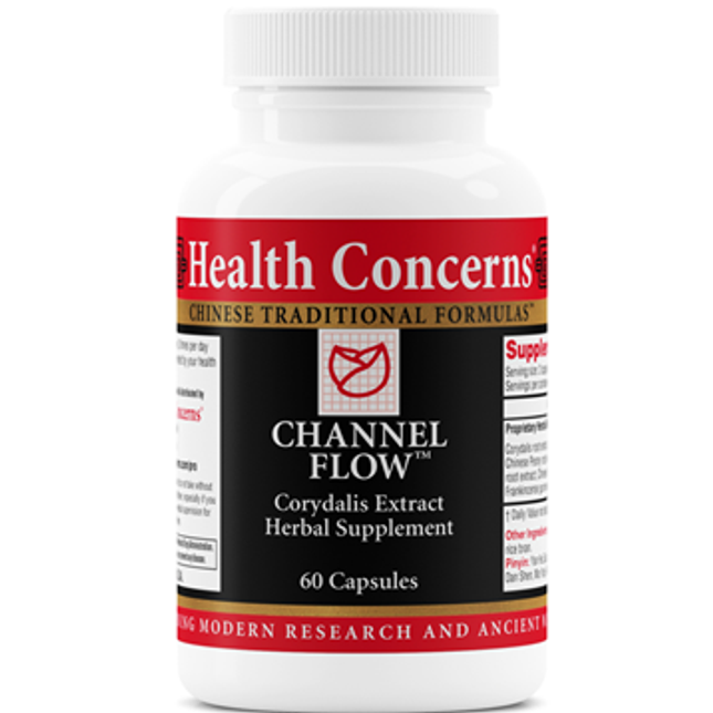 Health Concerns Channel Flow 60 caps