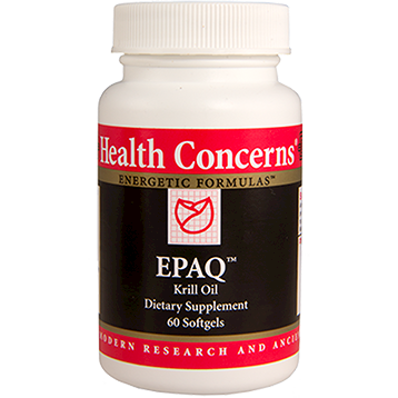 Health Concerns EPAQ Krill Oil 500 mg 60 gels