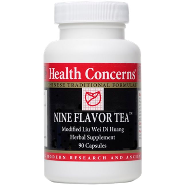 Health Concerns Nine Flavor Tea 90 caps