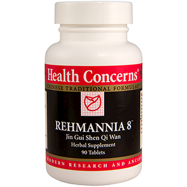 Health Concerns Rehmannia 8 90 caps
