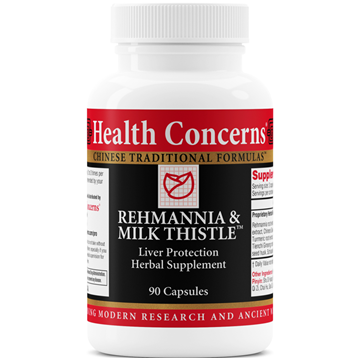 Health Concerns Rehmannia & Milk Thistle 90 caps