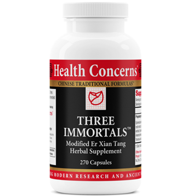 Health Concerns Three Immortals 750 mg 270 caps