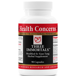 Health Concerns Three Immortals 750 mg 90 caps