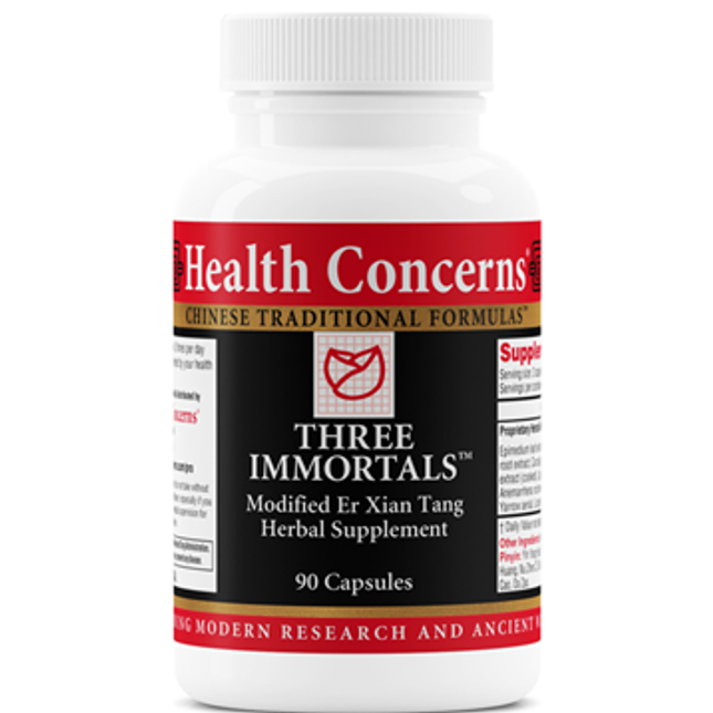 Health Concerns Three Immortals 750 mg 90 caps