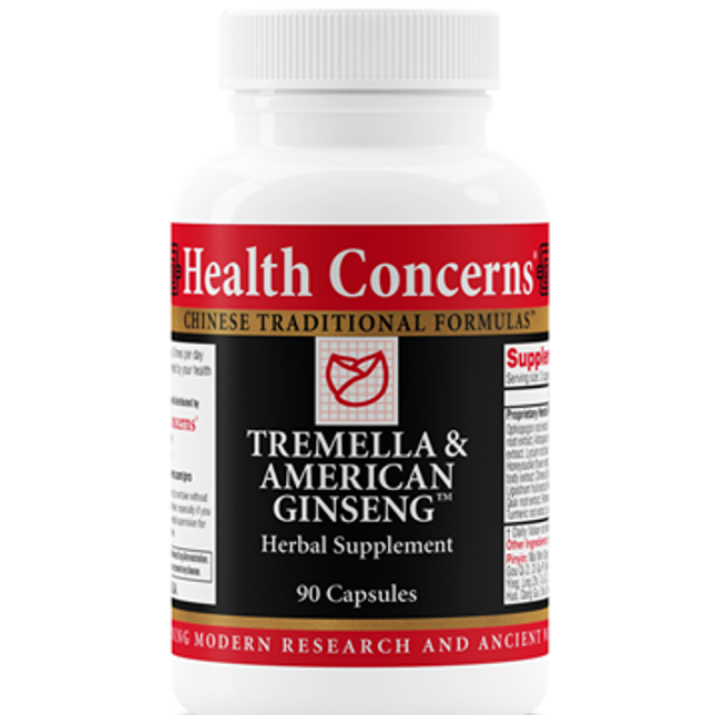 Health Concerns Tremella & American Ginseng 90 caps
