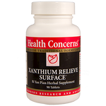 Health Concerns Xanthium Relieve Surface 90 caps